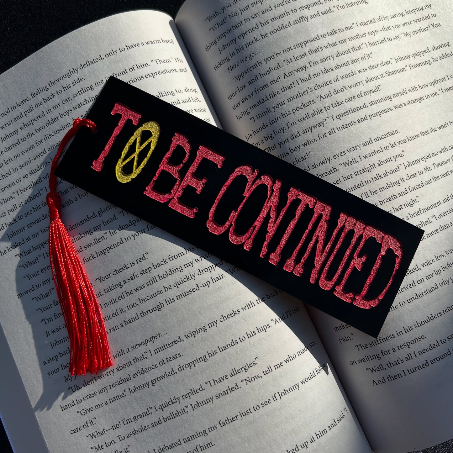 to be continued bookmark