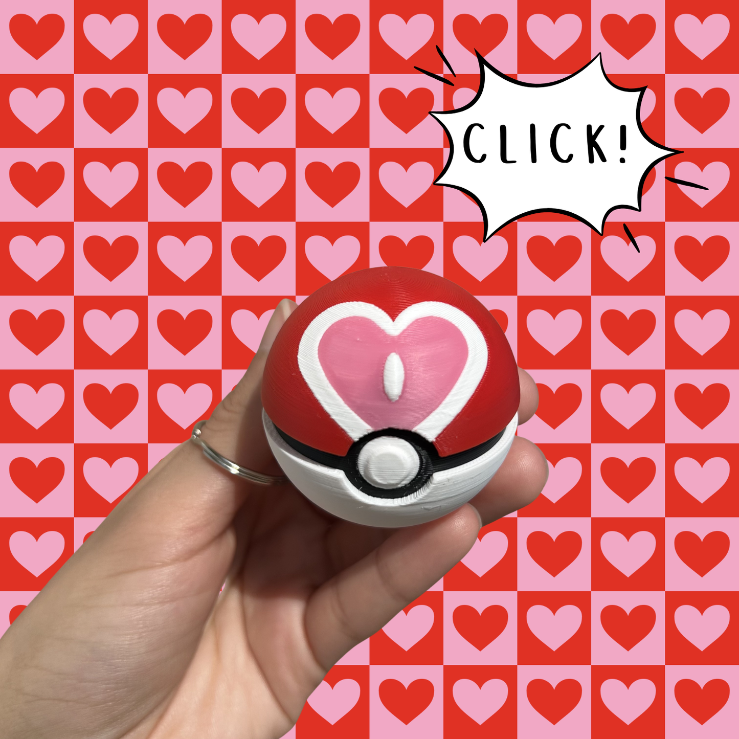 love pokeball clicker