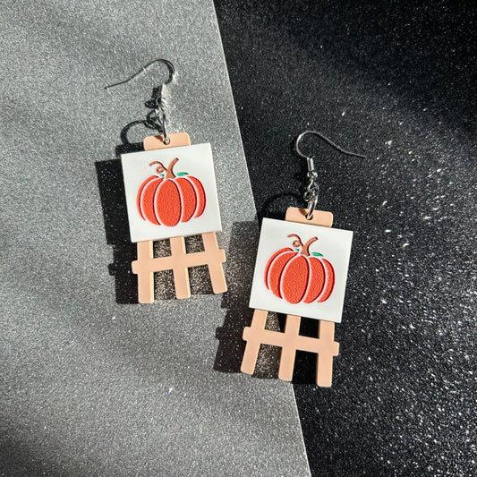 pumpkin canvas