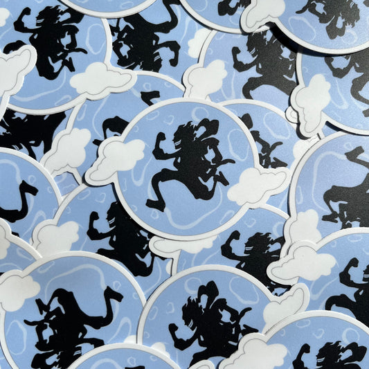 gear 5 moon sticker